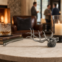Pewter Elk Candle Snuffer