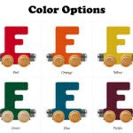 Bright Color Name Train