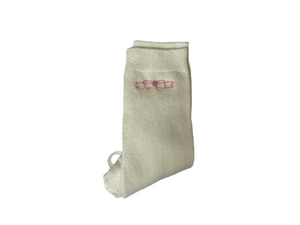 Knee High Socks Bow-pink bow : s