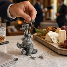 Camping Bear Cheese Picks
