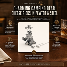 Camping Bear Cheese Picks