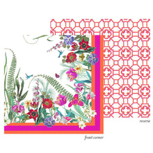 La Dolce Vita Napkin-Fuchsia/orange Fabric Cotton Napkin-Set Of 4