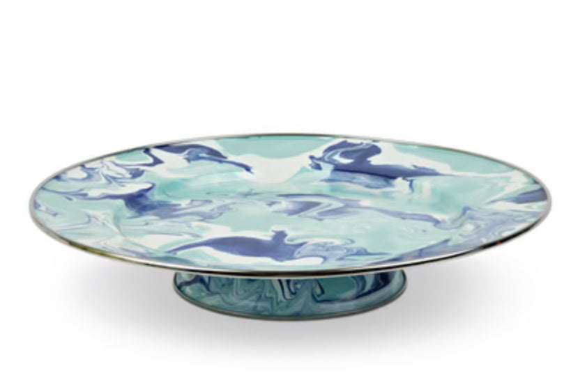 Golden Rabbit Lagoon cake plate