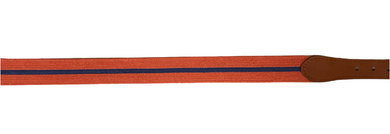 Surcingle Belt Coral w/Navy-32