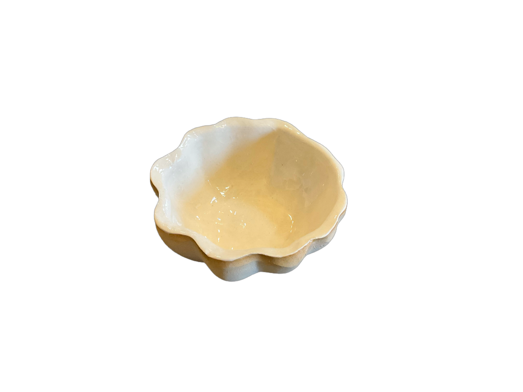 Mini Scallop Bowl-TF20202 : IVORY