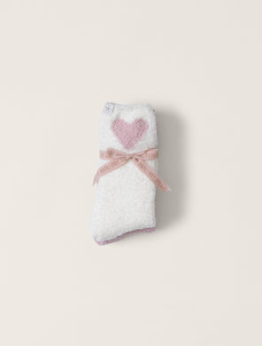 CozyChic® Heart Print Sock Set Collection