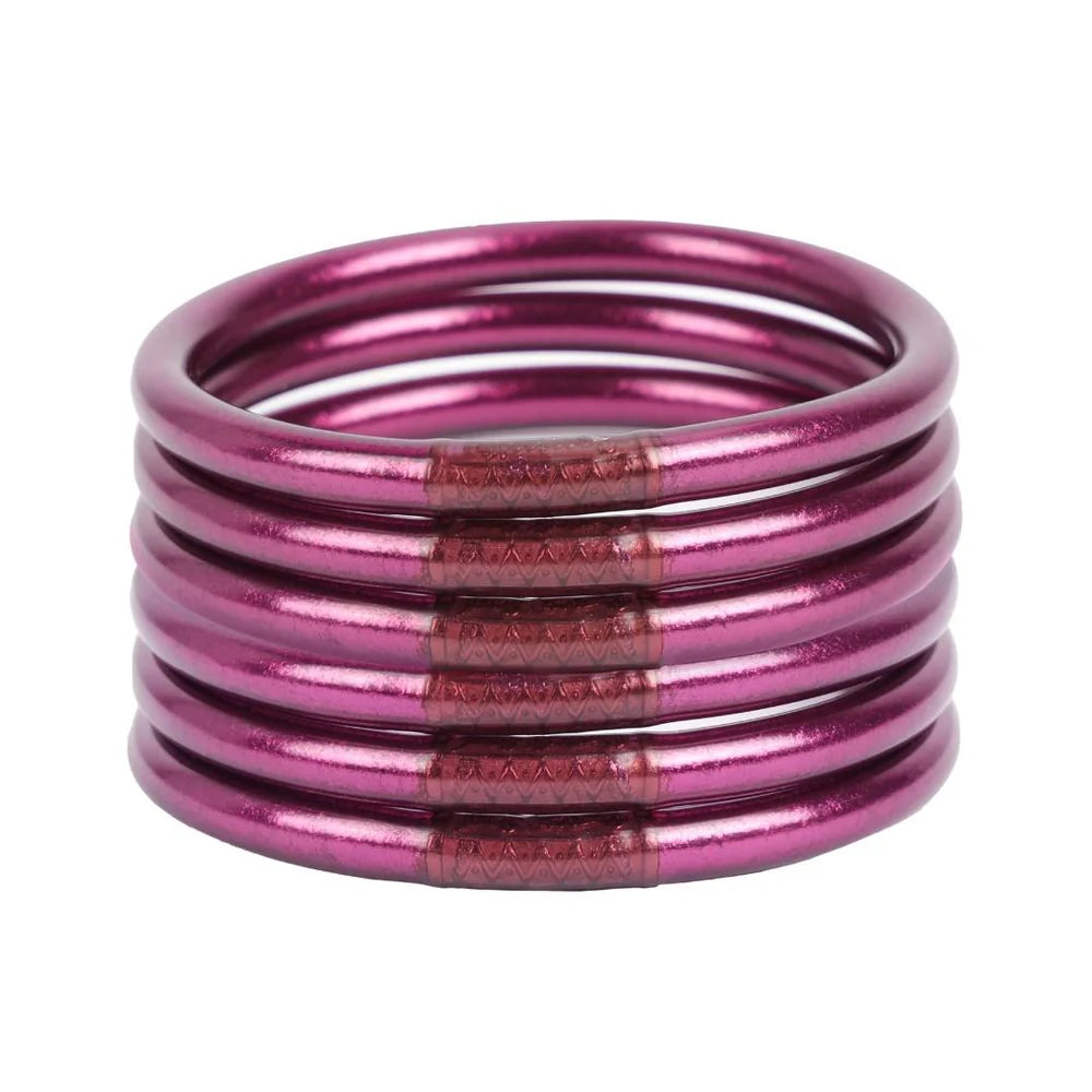 AMETHYST ALL WEATHER BANGLES® (AWB®) - SERENITY PRAYER