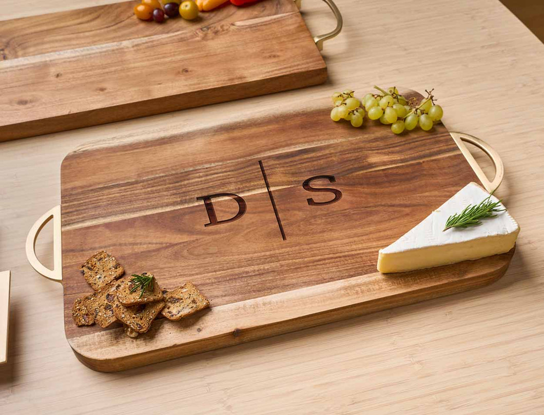 Acacia Modern Rectangle with Rounded Corners | Personalize | 18