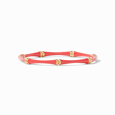 Bamboo Bangle Coral-bg236gecl : Medium