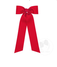 Matte Satin Bow w/tails