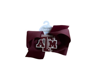 A&M Hair bow with logo Collection
