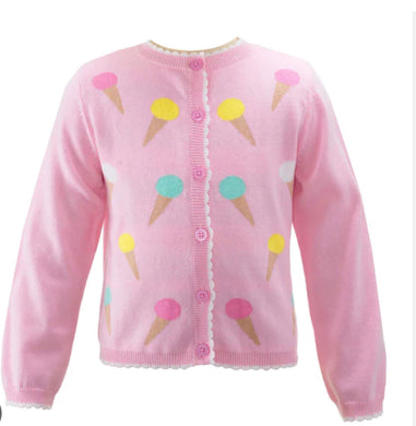 ICE CREAM CARDIGAN-49gca93pk13 : 4Y