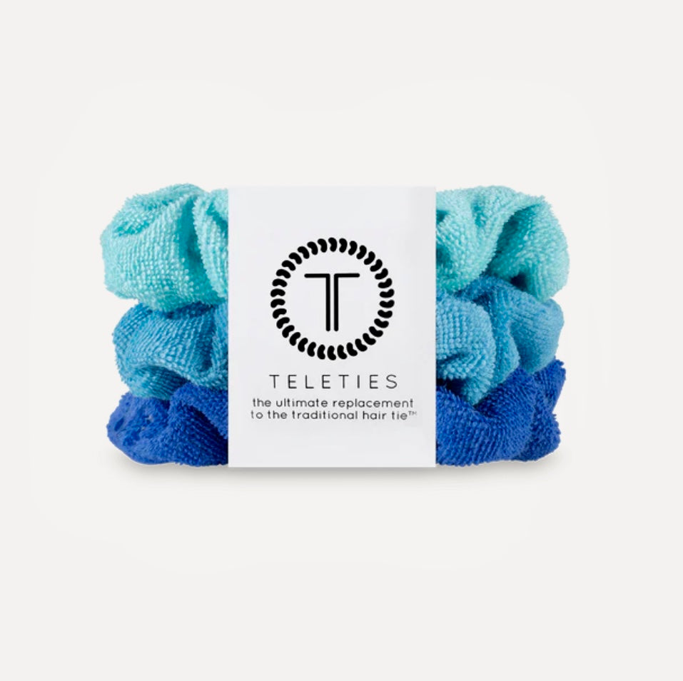 Bora Bora Small Terry Cloth Scrunchie