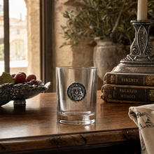 Lion Head Double Old Fashion Bar Glass