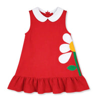 Knit Dress With Flowers