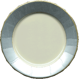 Moire Silver Dinner Plate-9720DP : Dinner