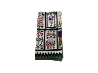 Antique Playing Cards Scarf 52