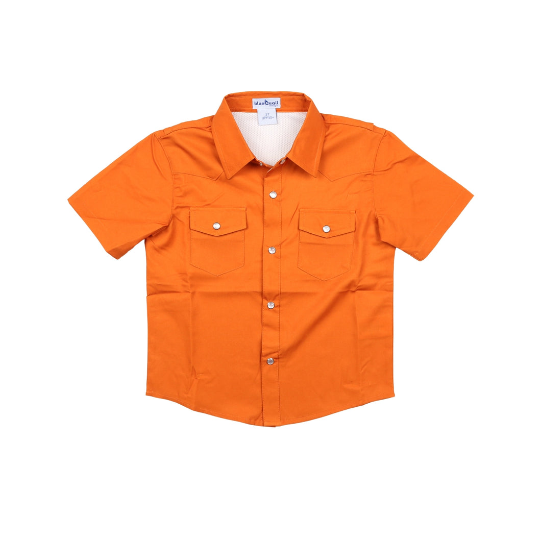 Boy Gameday Pearl Snap Short Sleeve Shirt Collection