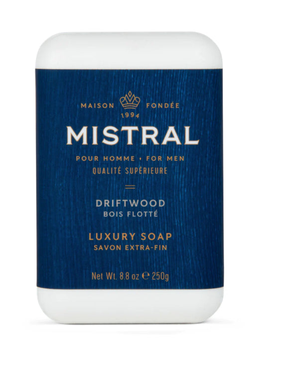 Mistral Men’s Bar Soap Driftwood