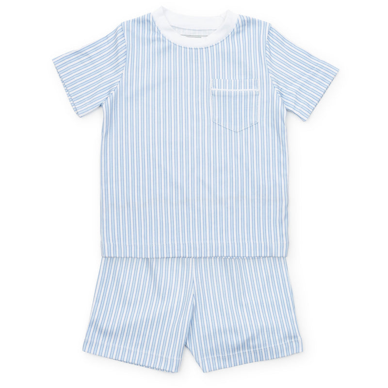 Charles Boys' Short Set - Classic Stripe