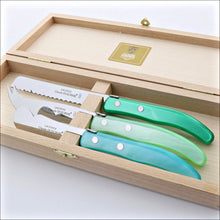3 Piece Berlingot Cheese Knife Set Collection