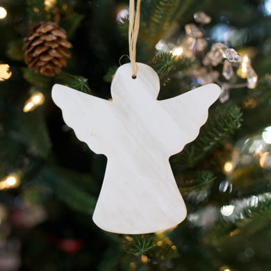 Angel Ornament, Cow Horn