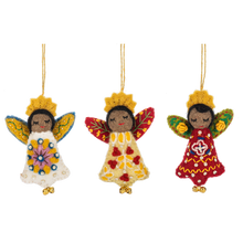 Embroidered Angel Ornaments Assorted