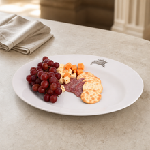 Running Elk Stoneware Serving Tray
