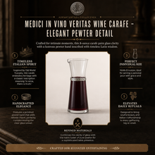 Medici In Vino Veritas Wine Carafe - Individual