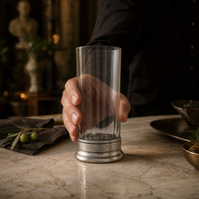 Highball - Hatched Glass