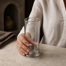 Highball - Hatched Glass