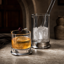Highball - Hatched Glass