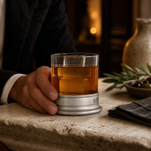 Double Old-Fashioned - Hatched Glass