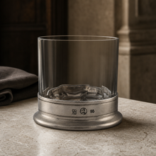 Double Old-Fashioned - Hatched Glass