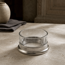 Nut Bowl Hatched Glass