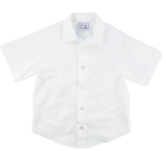 White Linen Camp Shirt-20617 : 5