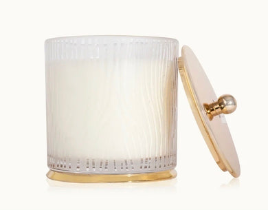 Frasier Fir Gilded Frosted Candle : 13.5z