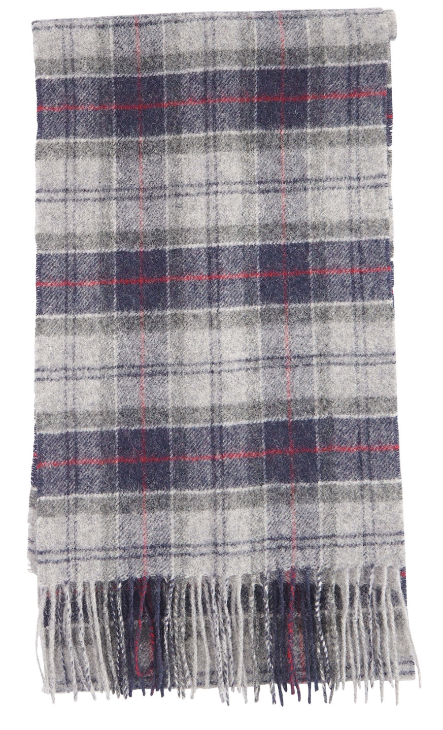 BARBOUR TARTAN LAMBSWOOL SCARF