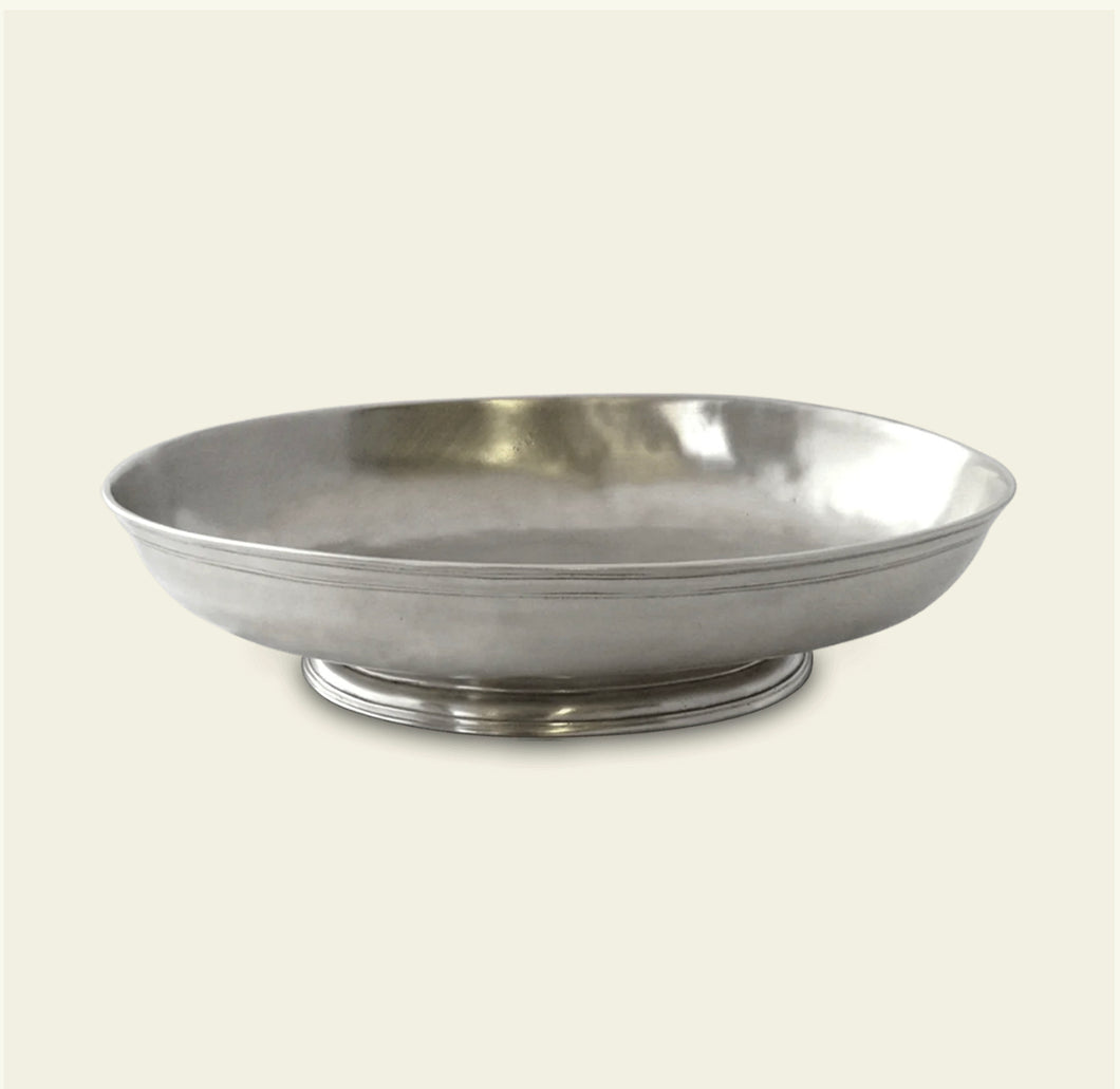 Low, Oval Footed Centerpiece