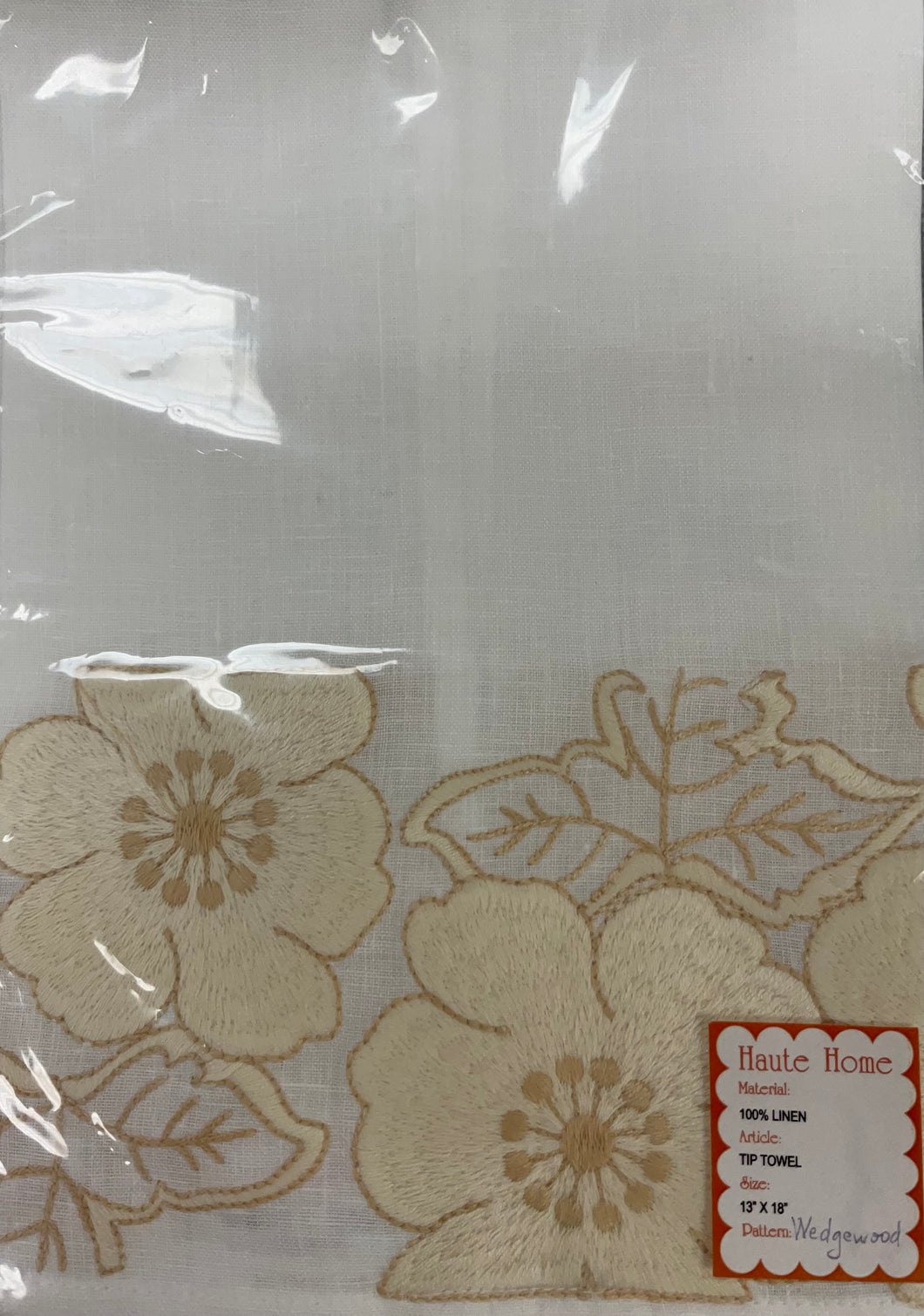 Wedgewood tip towels