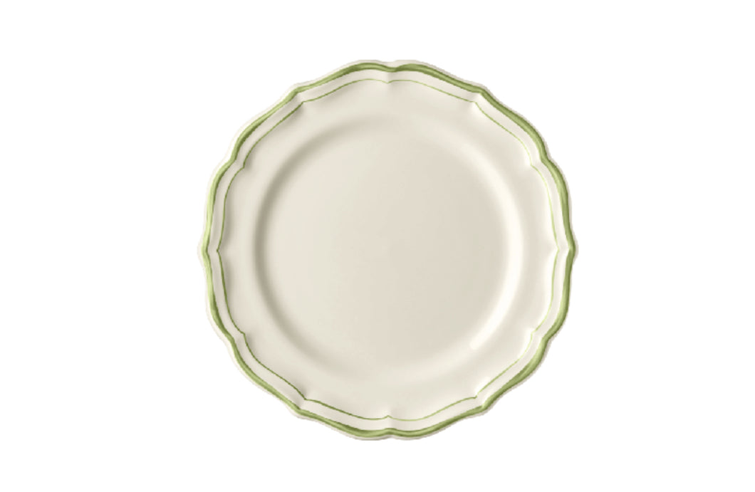 Filets vert dessert plate-1645ADES