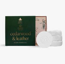 Cedarwood & Leather Shower Steamers