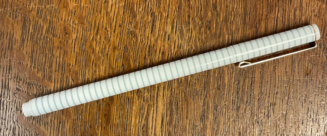 Felt Pen Blue Stripe-DESK28 : Blue Stripe