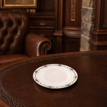 Amarillo Concho Pattern Bone China Soup Plate