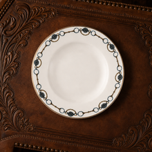 Amarillo Concho Pattern Bone China Soup Plate