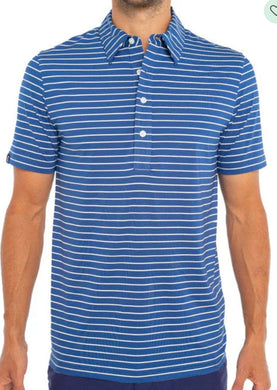 Tour Range Polo Navy Stripe-m-tr40-nw : XL