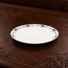 Amarillo Concho Pattern Bone China Round Dinner Plate