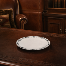 Amarillo Concho Pattern Bone China Round Dinner Plate