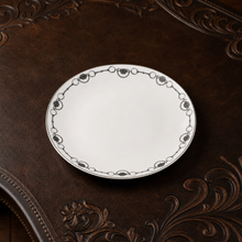 Amarillo Concho Pattern Bone China Round Dinner Plate