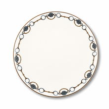 Amarillo Concho Pattern Bone China Round Salad Plate